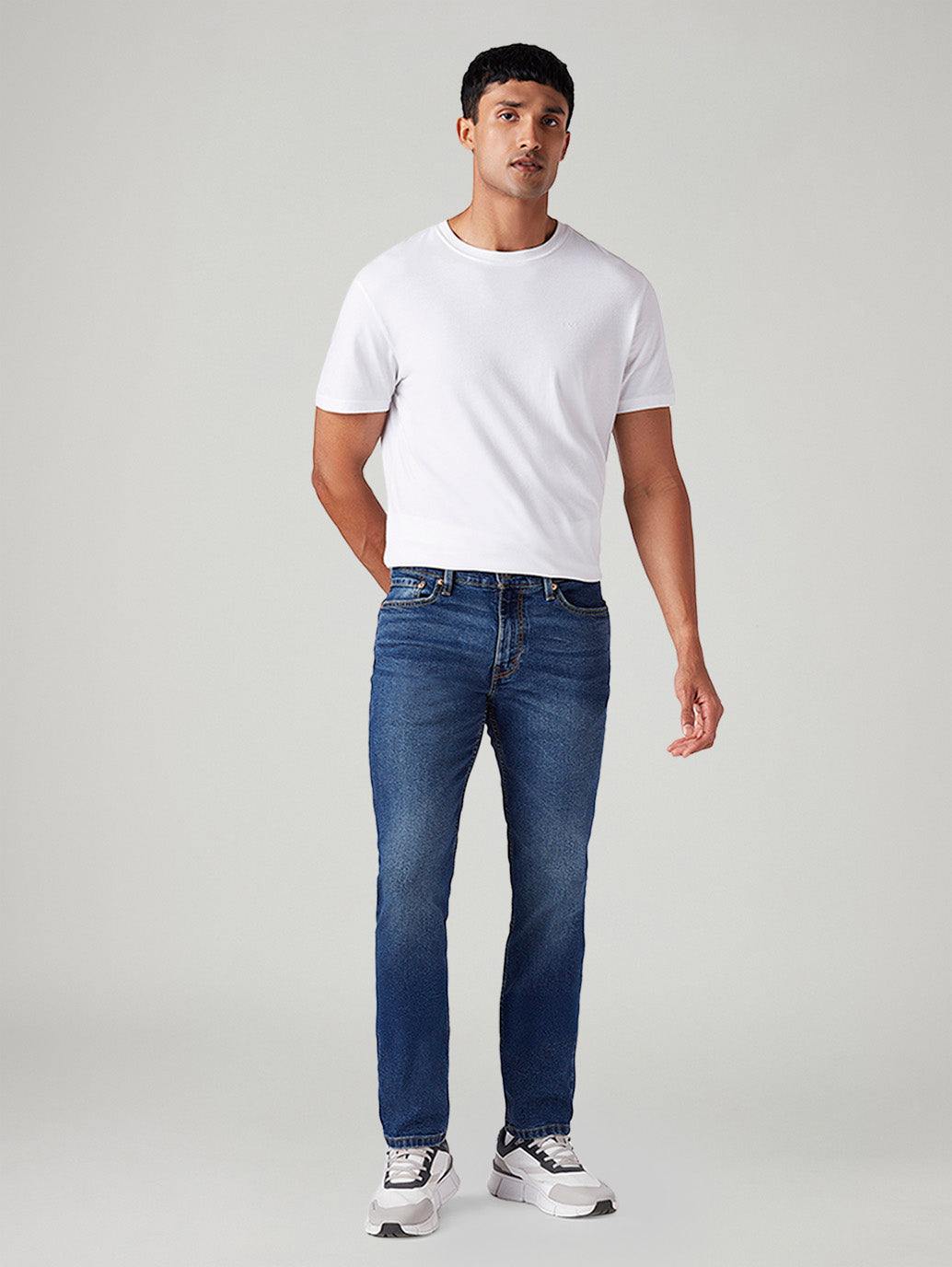 Men's 511 Dark Indigo Slim Fit Mid Rise Jeans
