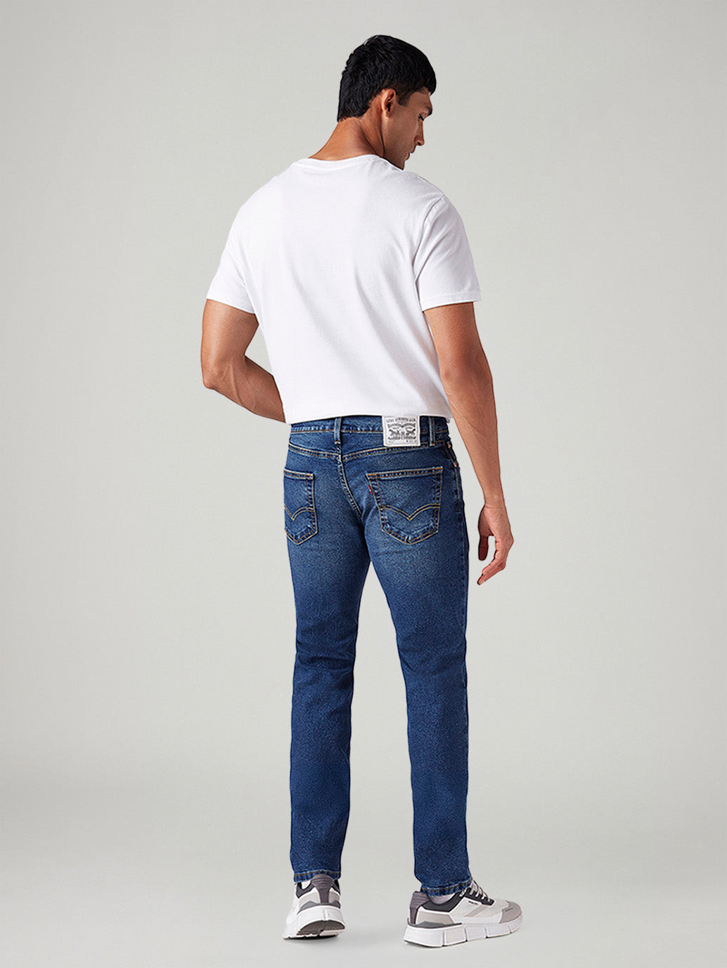 Men's 511 Dark Indigo Slim Fit Mid Rise Jeans