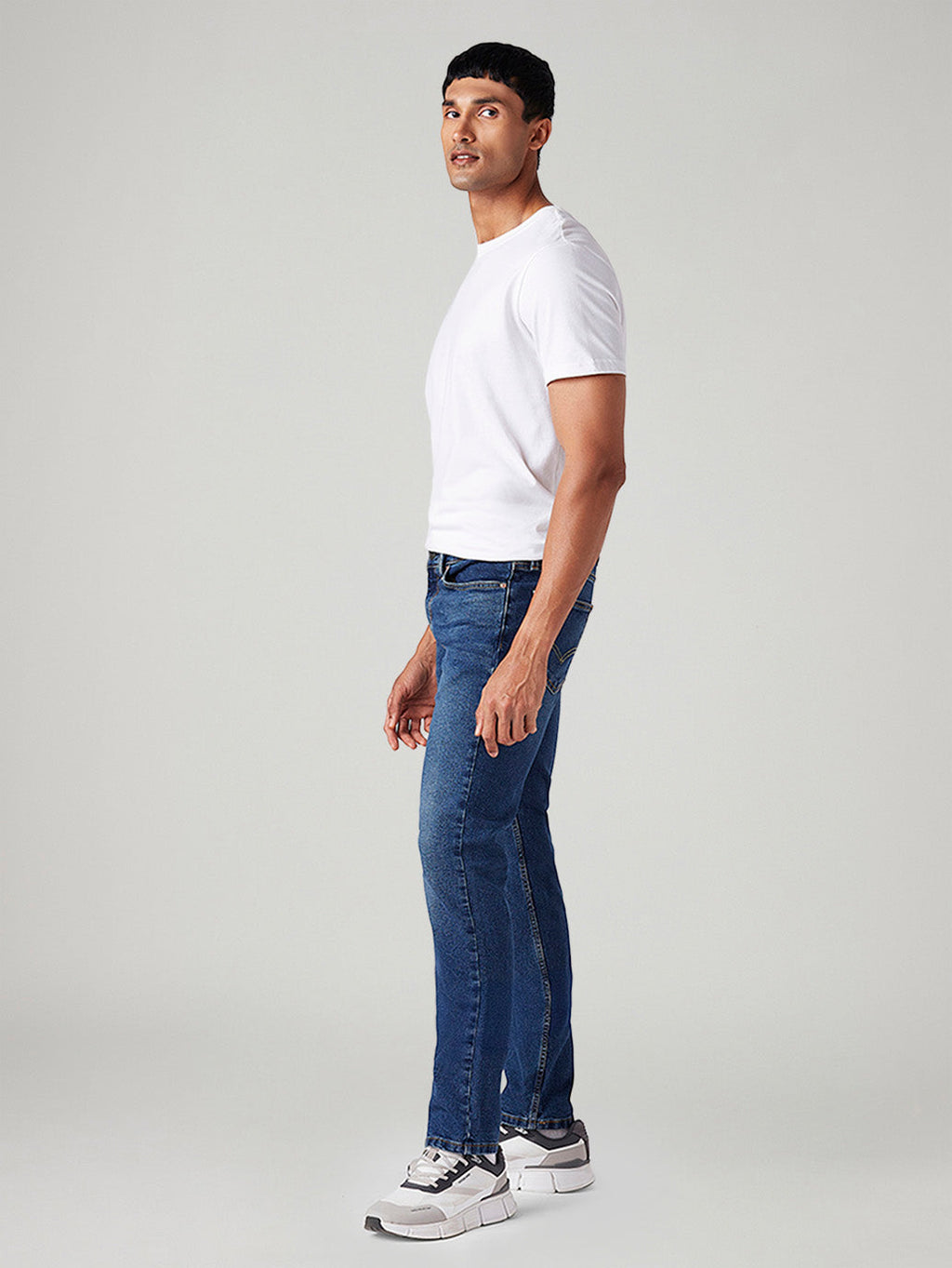 Men's 511 Dark Indigo Slim Fit Mid Rise Jeans
