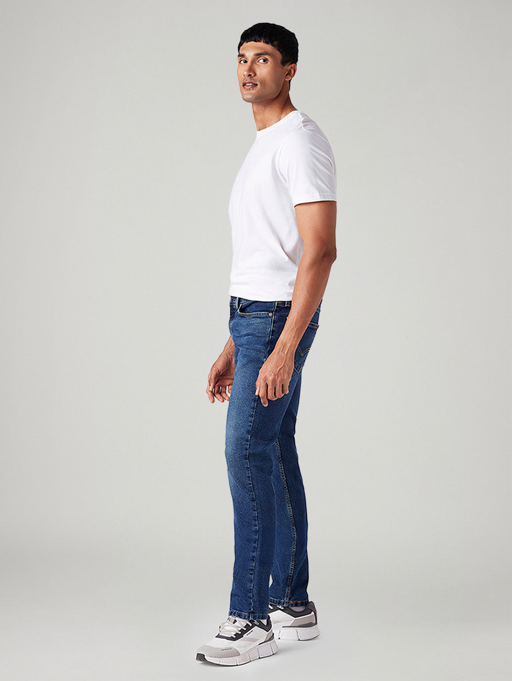 Men's 511 Dark Indigo Slim Fit Mid Rise Jeans