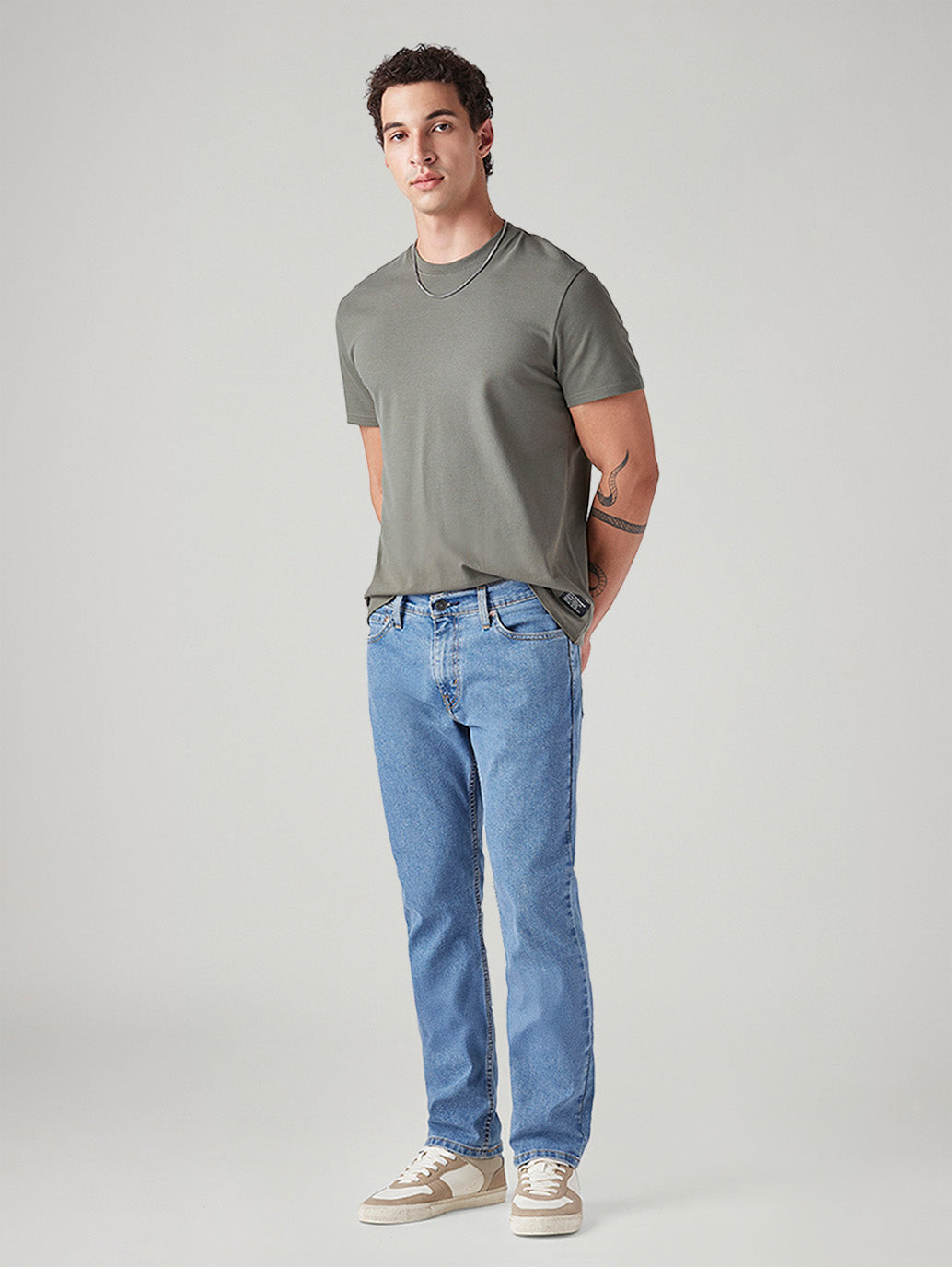 Men's 511 Light Indigo Slim Fit Mid Rise Jeans