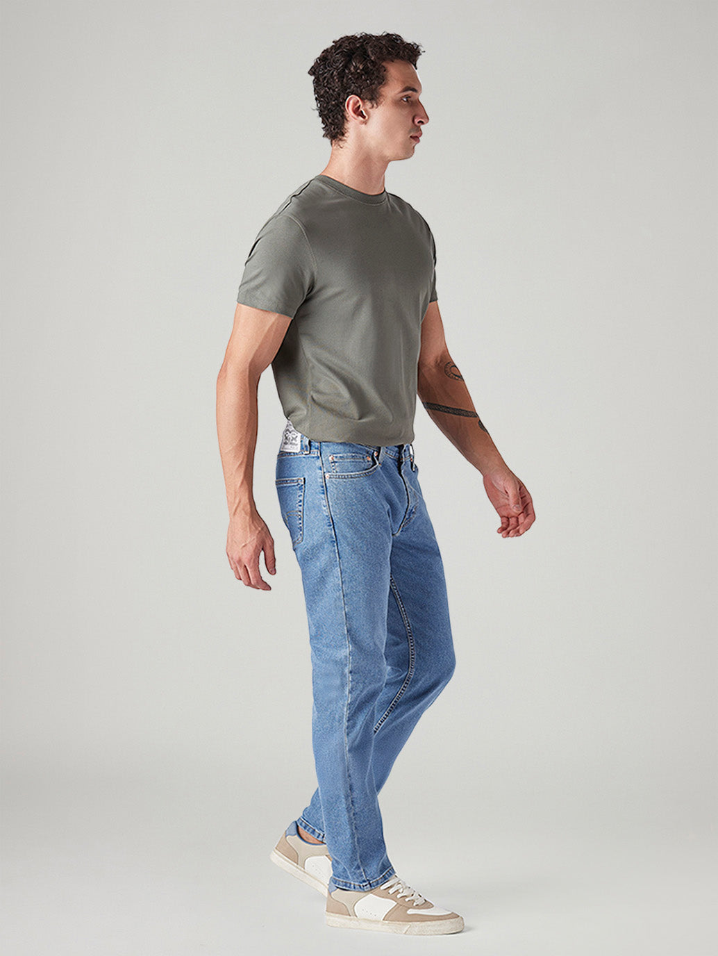 Men's 511 Light Indigo Slim Fit Mid Rise Jeans