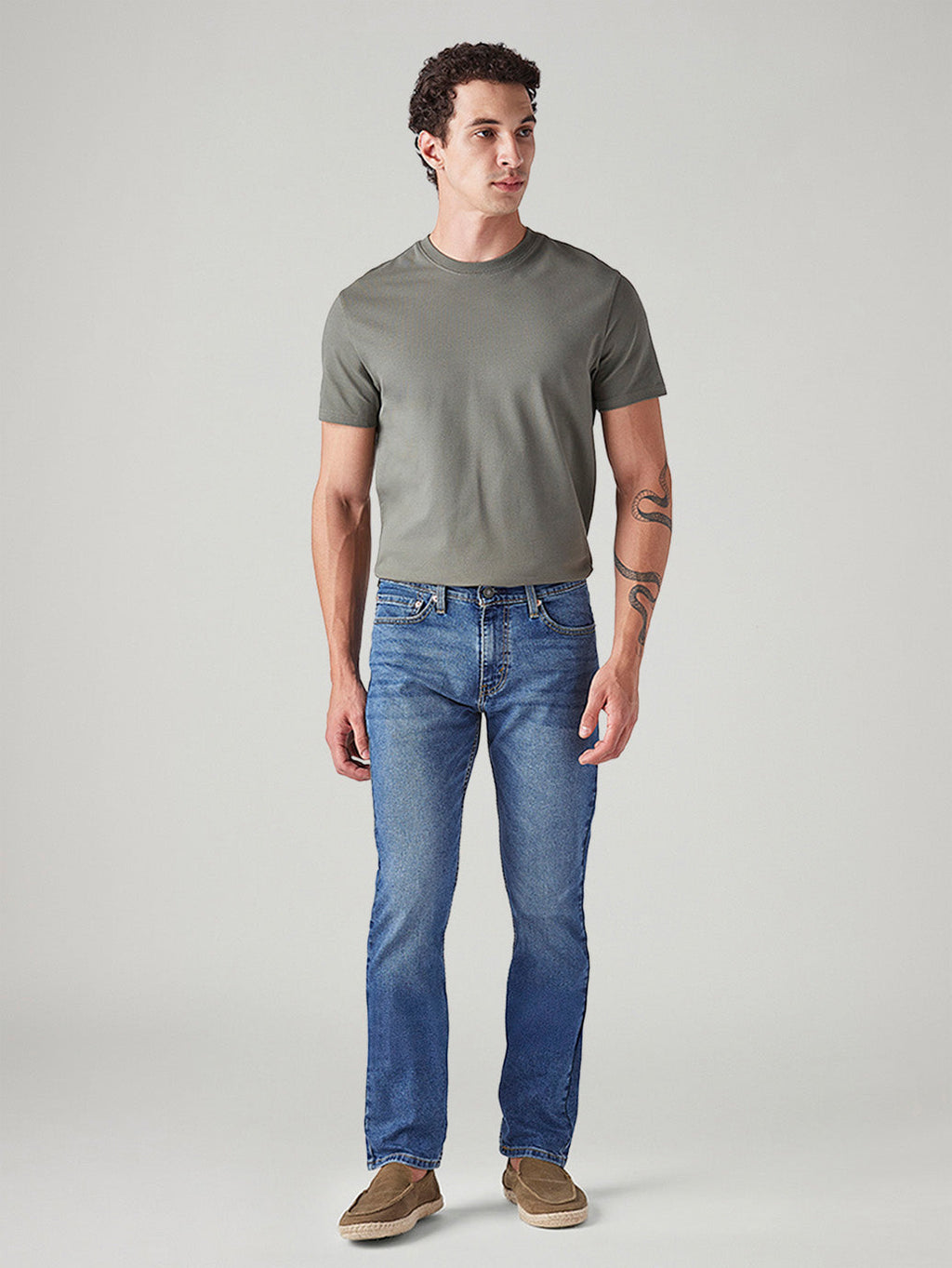 Men's 511 Dark Indigo Slim Fit Mid Rise Jeans