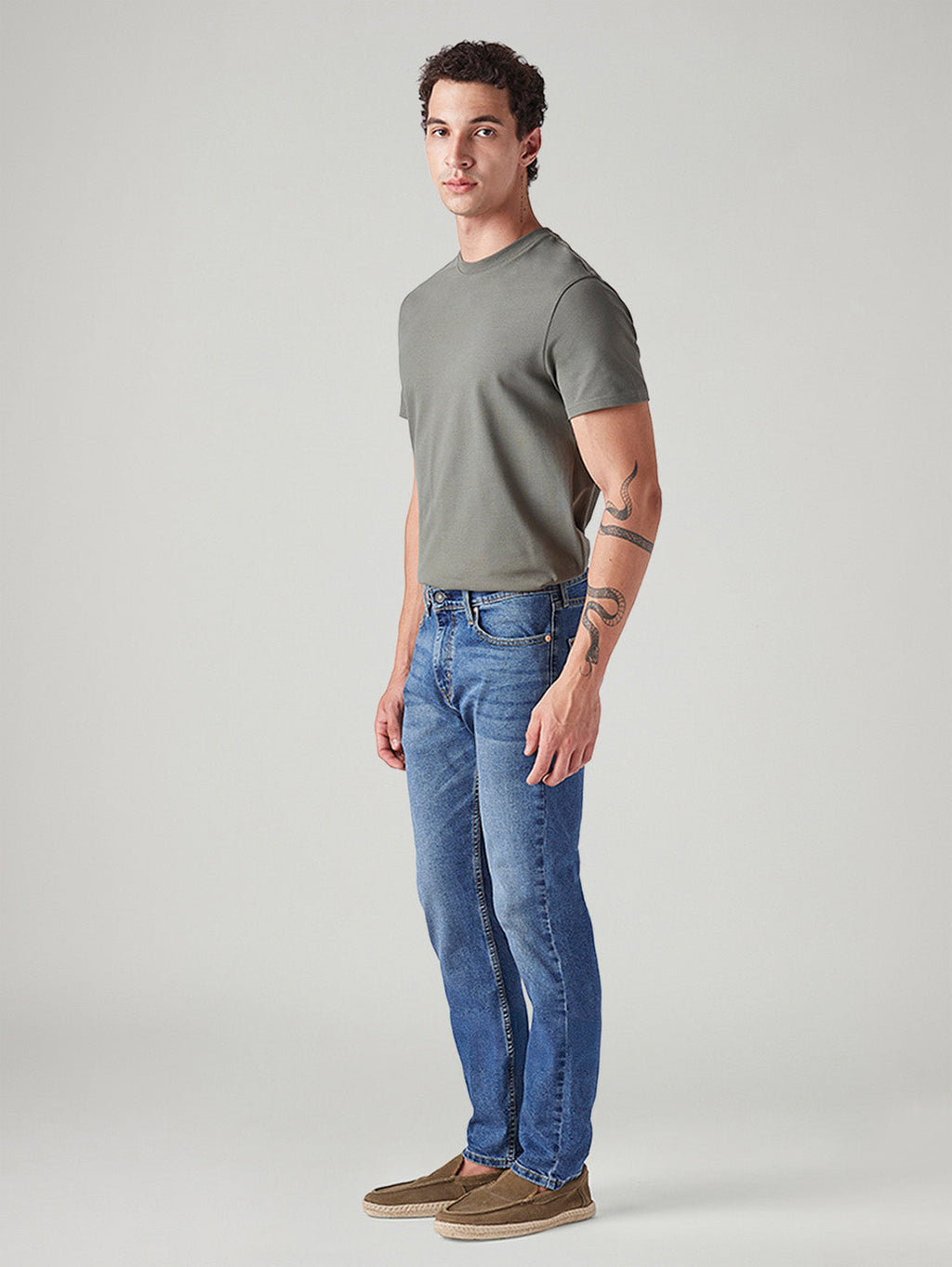 Men's 511 Dark Indigo Slim Fit Mid Rise Jeans