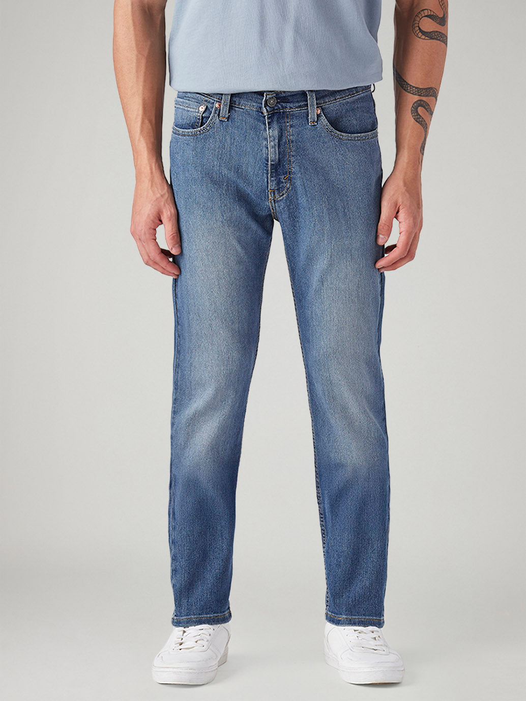 Men's 511 Med Indigo Slim Fit Mid Rise Jeans