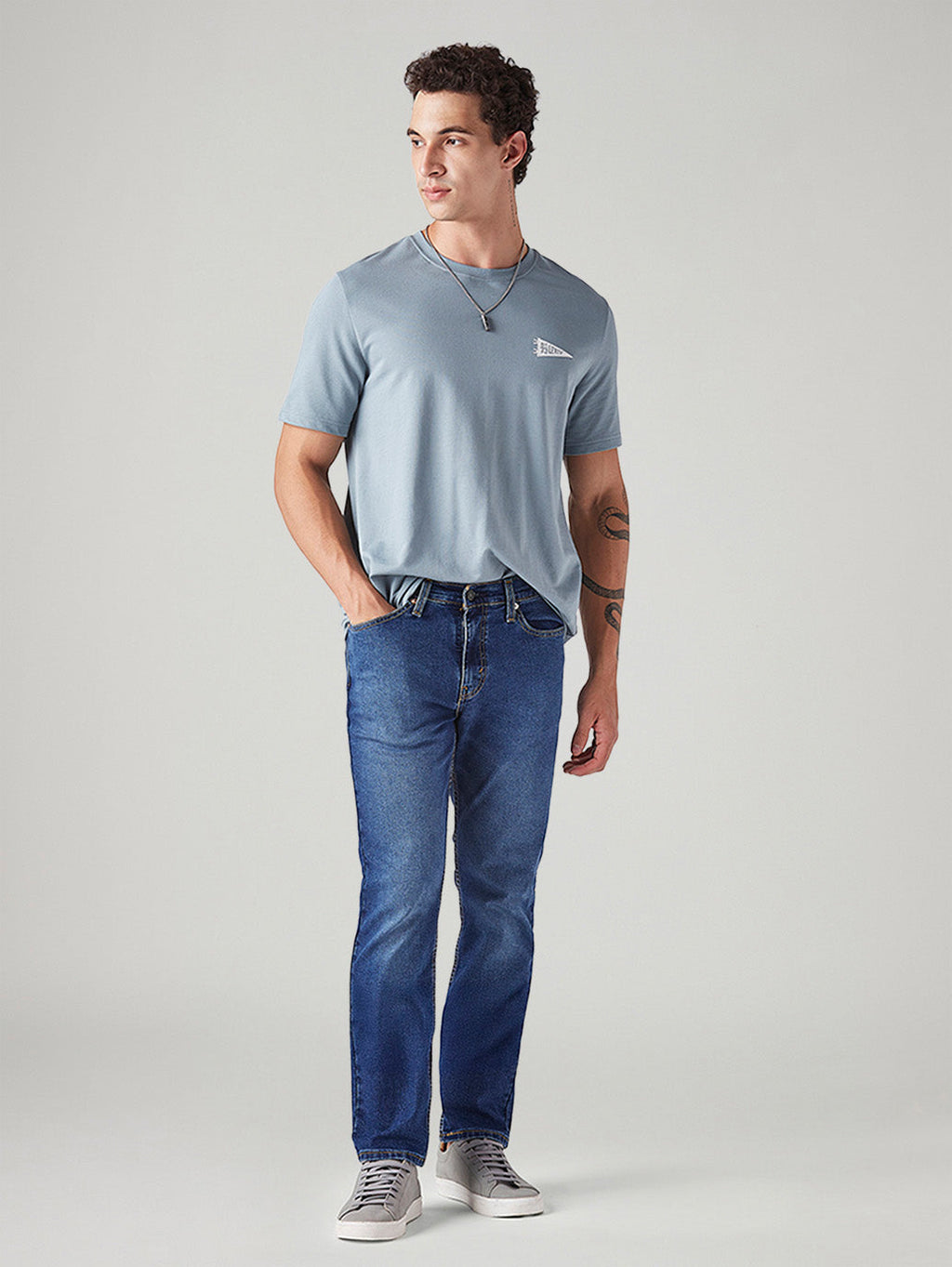 Men's 511 Dark Indigo Slim Fit Mid Rise Jeans