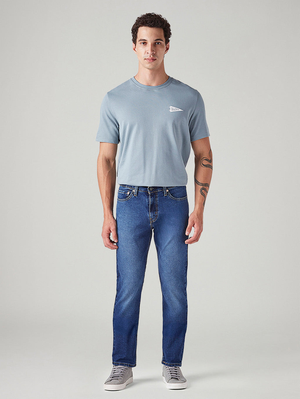 Men's 511 Dark Indigo Slim Fit Mid Rise Jeans