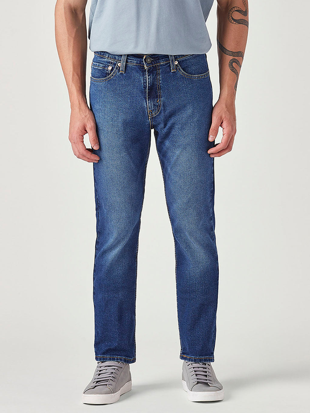 Men's 511 Dark Indigo Slim Fit Mid Rise Jeans