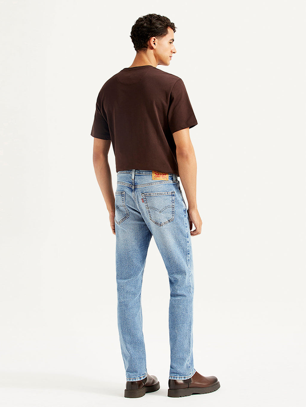 Men's 511 Light Blue Slim Fit Mid Rise Jeans