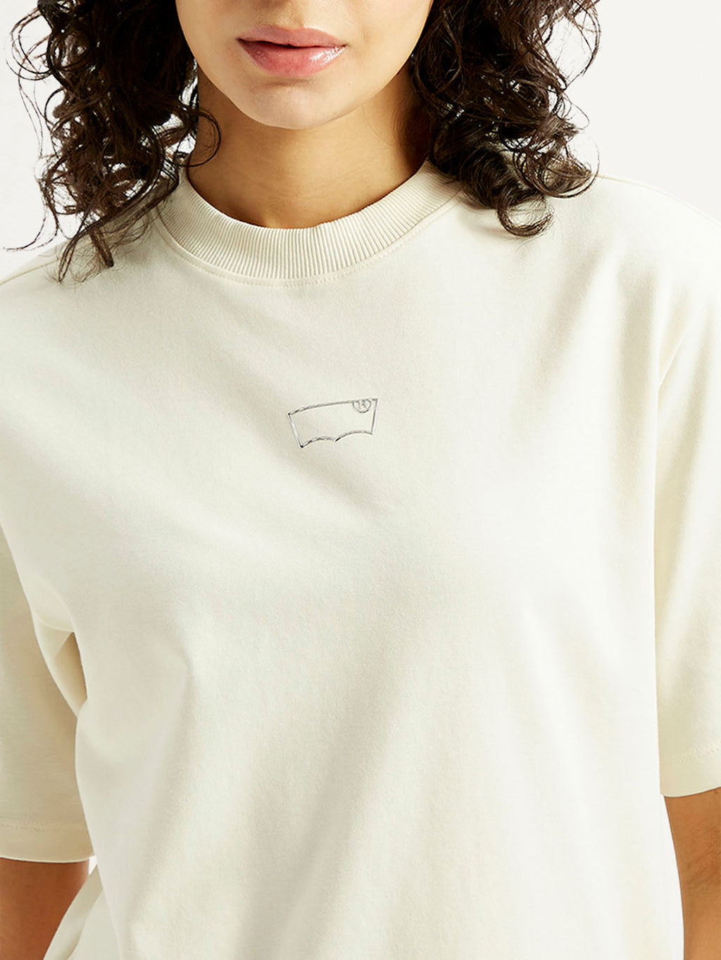 Women's Solid Crew Neck T-shirt
