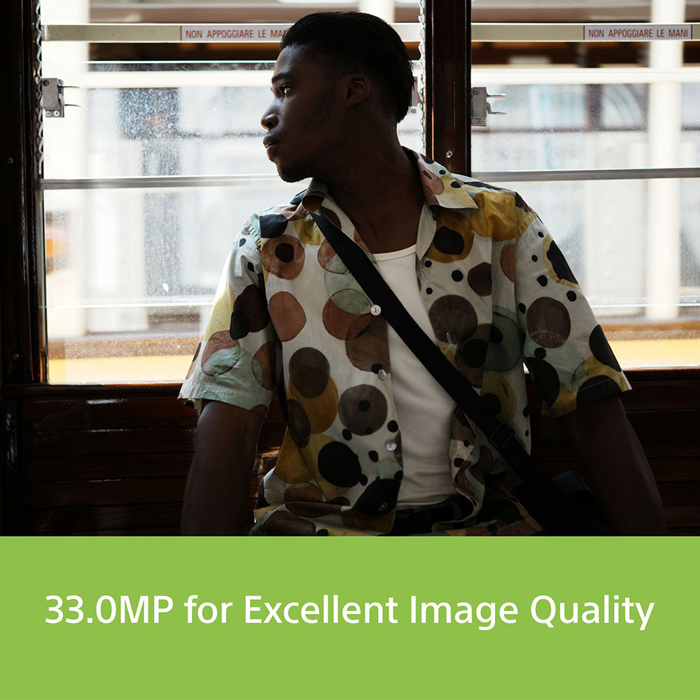 Sony Alpha ILCE-7CM2 Full-Frame Interchangeable-Lens Mirrorless vlog Camera (Body Only) | Made for Creators | 33.0 MP | Artificial Intelligence based Autofocus | 4K 60p Recording - Black