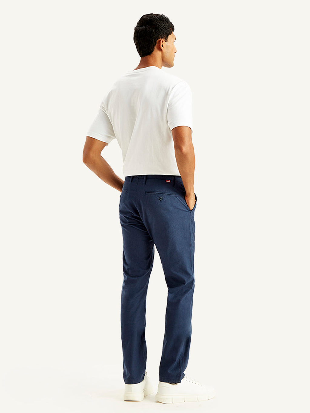 Men's Navy Slim Fit Chinos