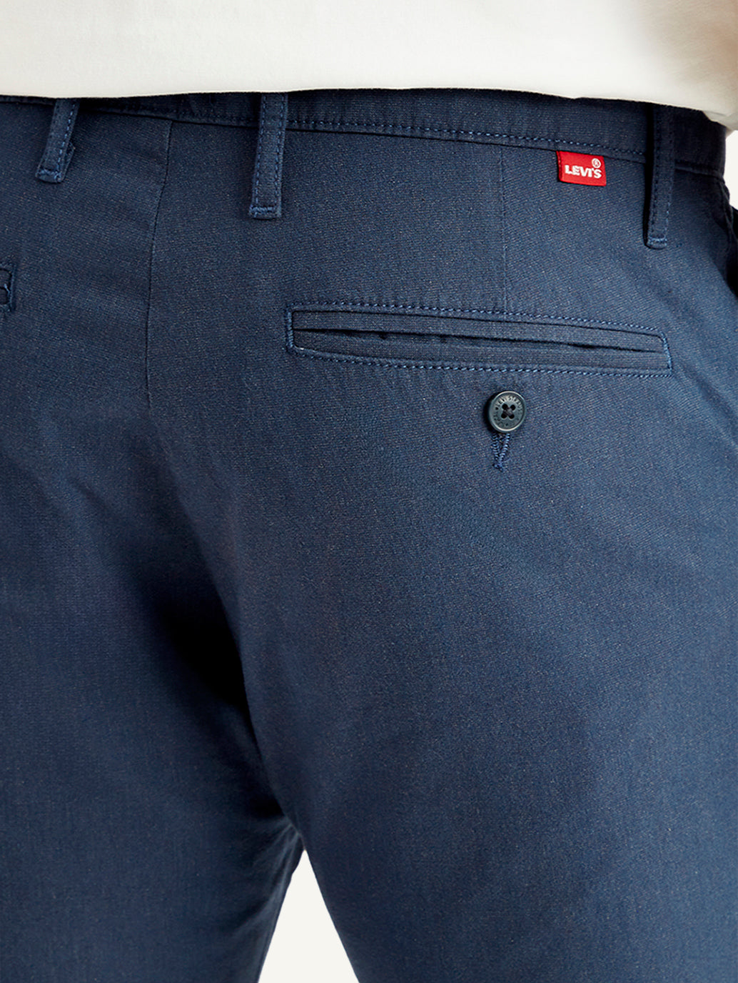 Men's Navy Slim Fit Chinos