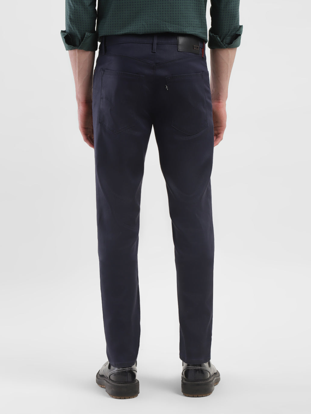 Men's Redloop 511 Navy Blue Slim Fit Mid Rise Jeans