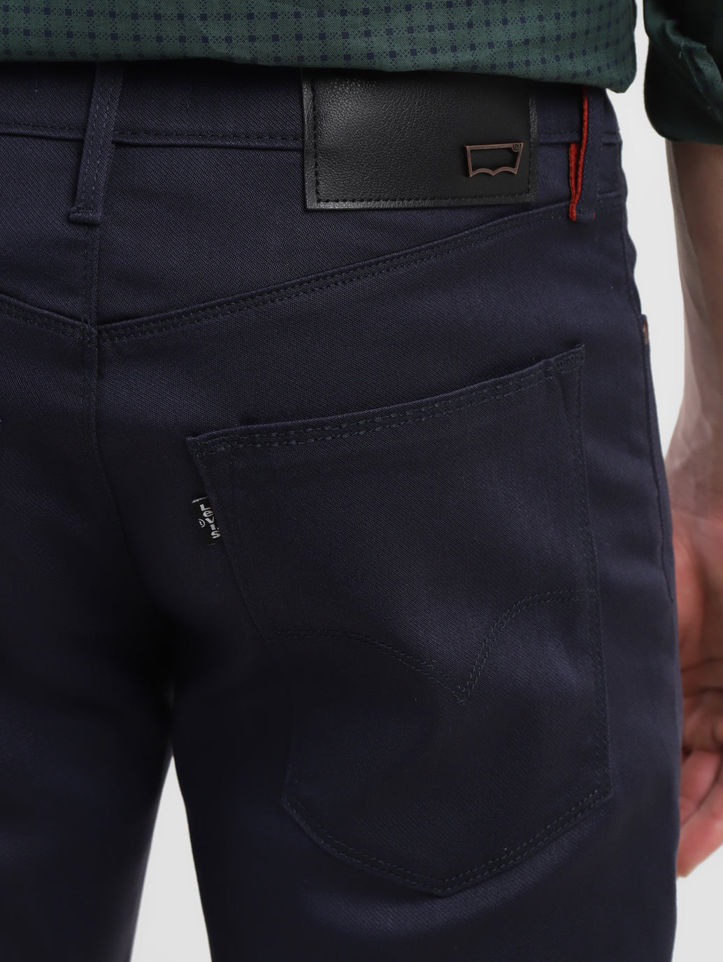 Men's Redloop 511 Navy Blue Slim Fit Mid Rise Jeans