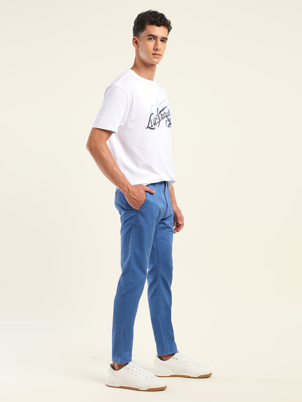 Men's 512 Slim Tapered Fit Blue Chinos