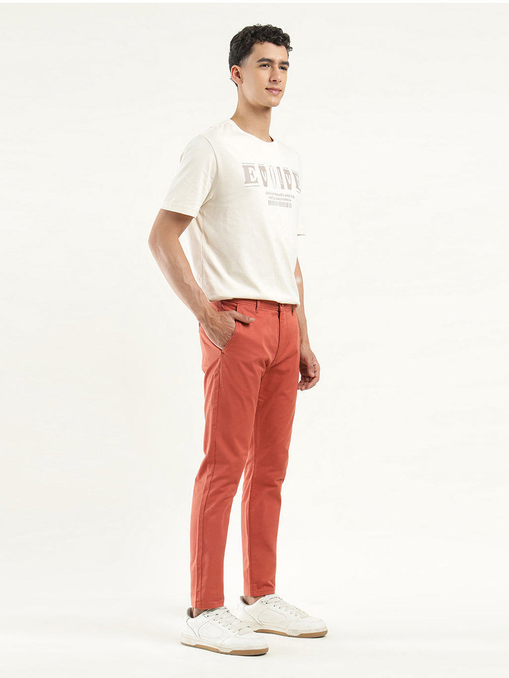 Men's Coral Slim Tapered Fit Chinos