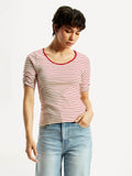 Women's Striped Slim Fit T-Shirt