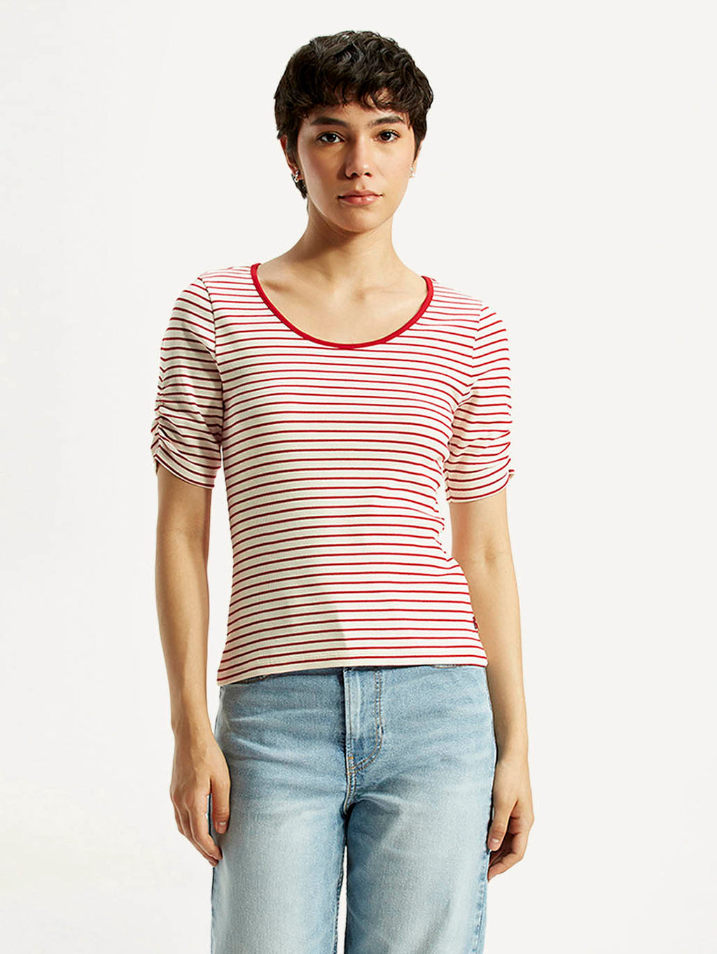Women's Striped Slim Fit T-Shirt