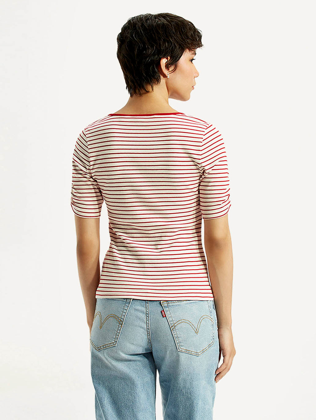 Women's Striped Slim Fit T-Shirt