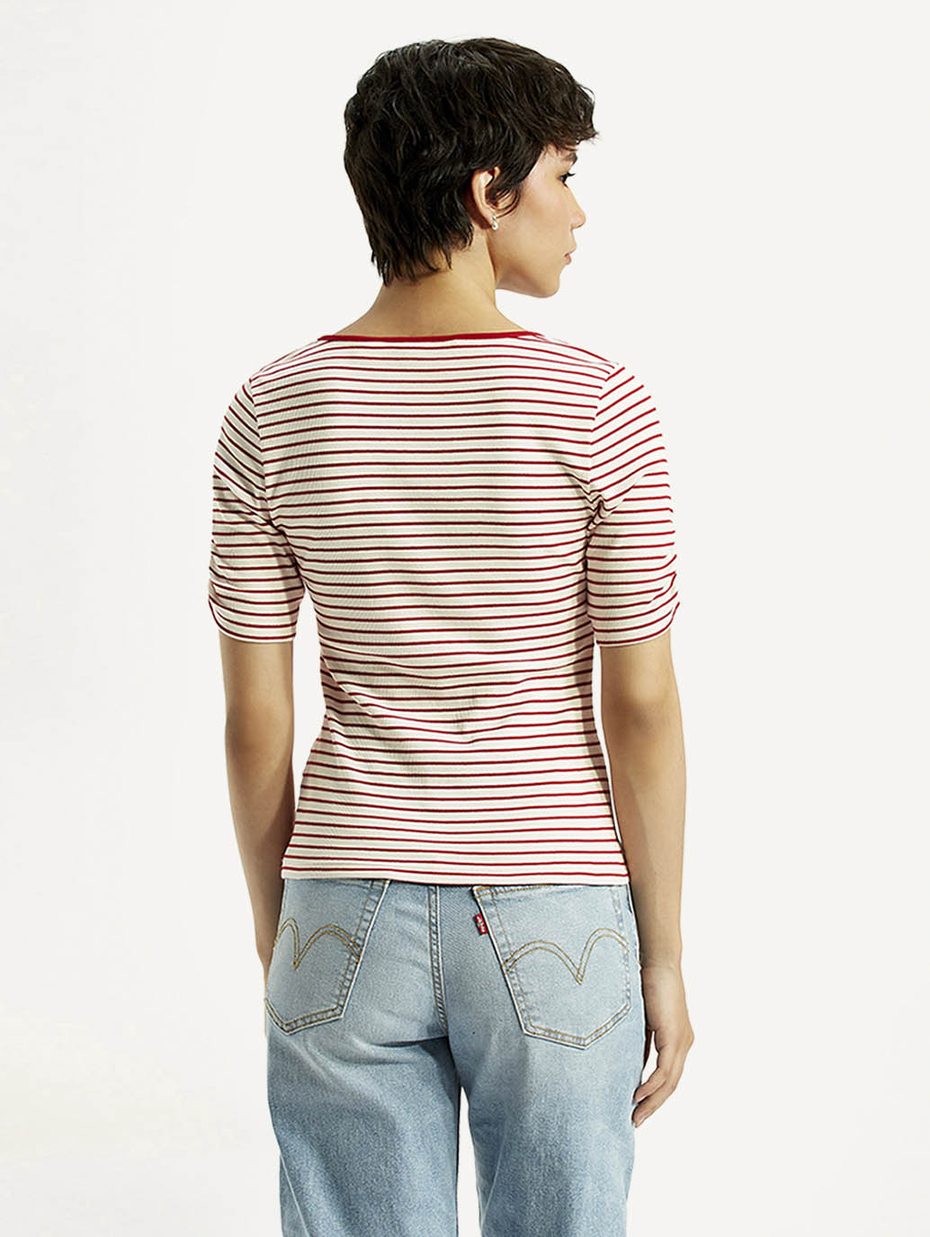 Women's Striped Slim Fit T-Shirt