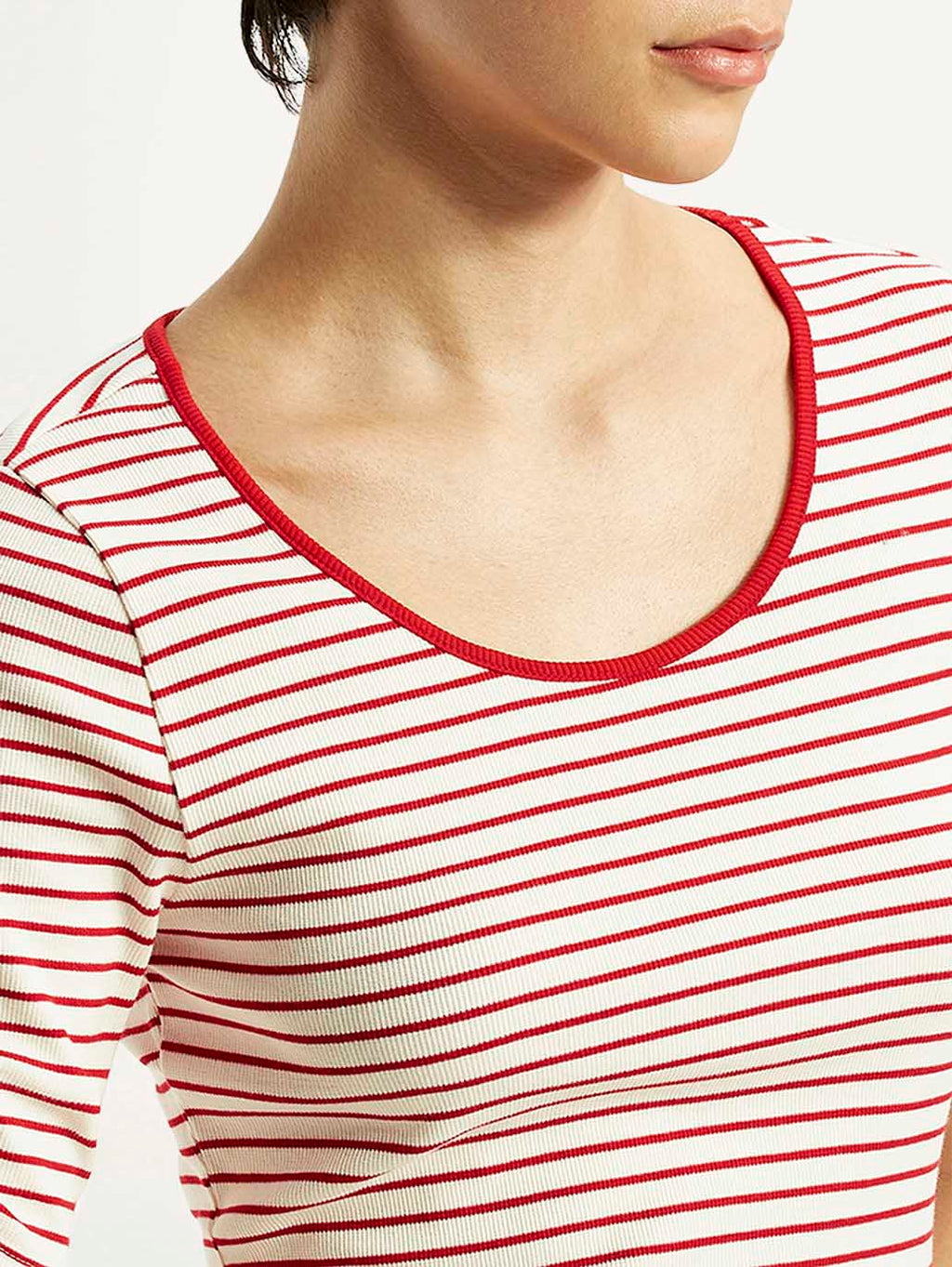 Women's Striped Slim Fit T-Shirt