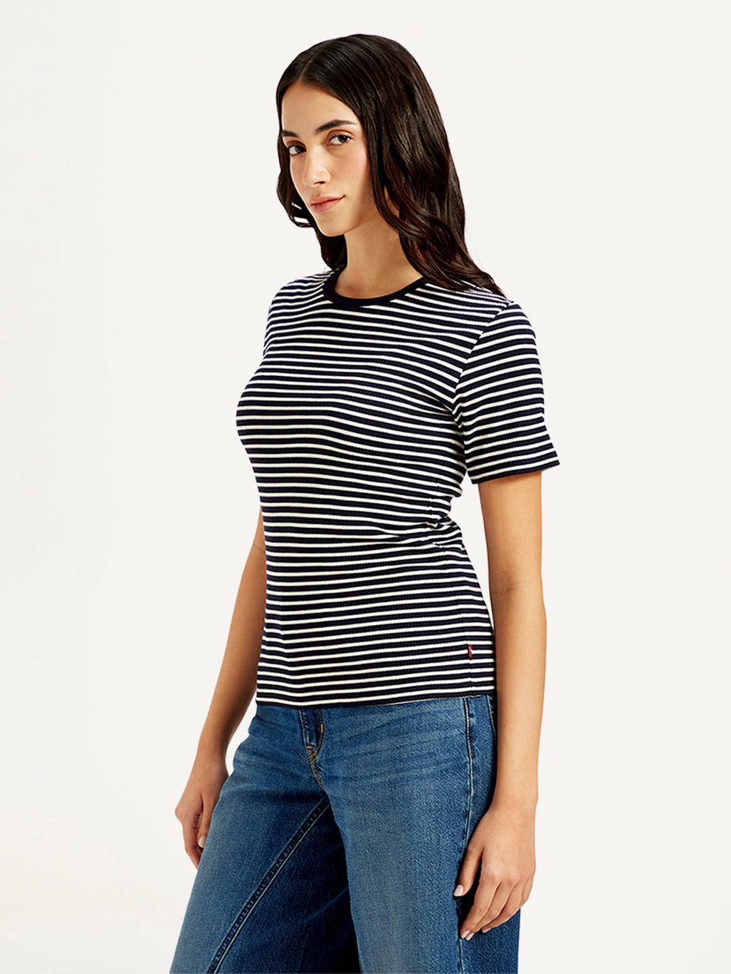 Women's Striped Slim Fit T-Shirt