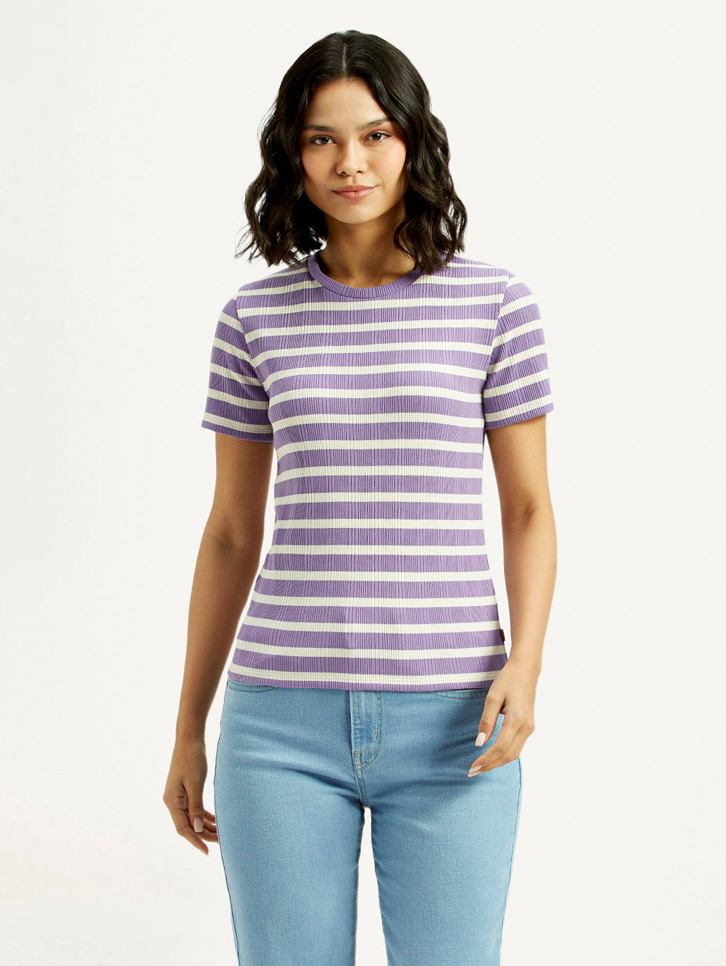 Women's Striped Slim Fit T-shirt