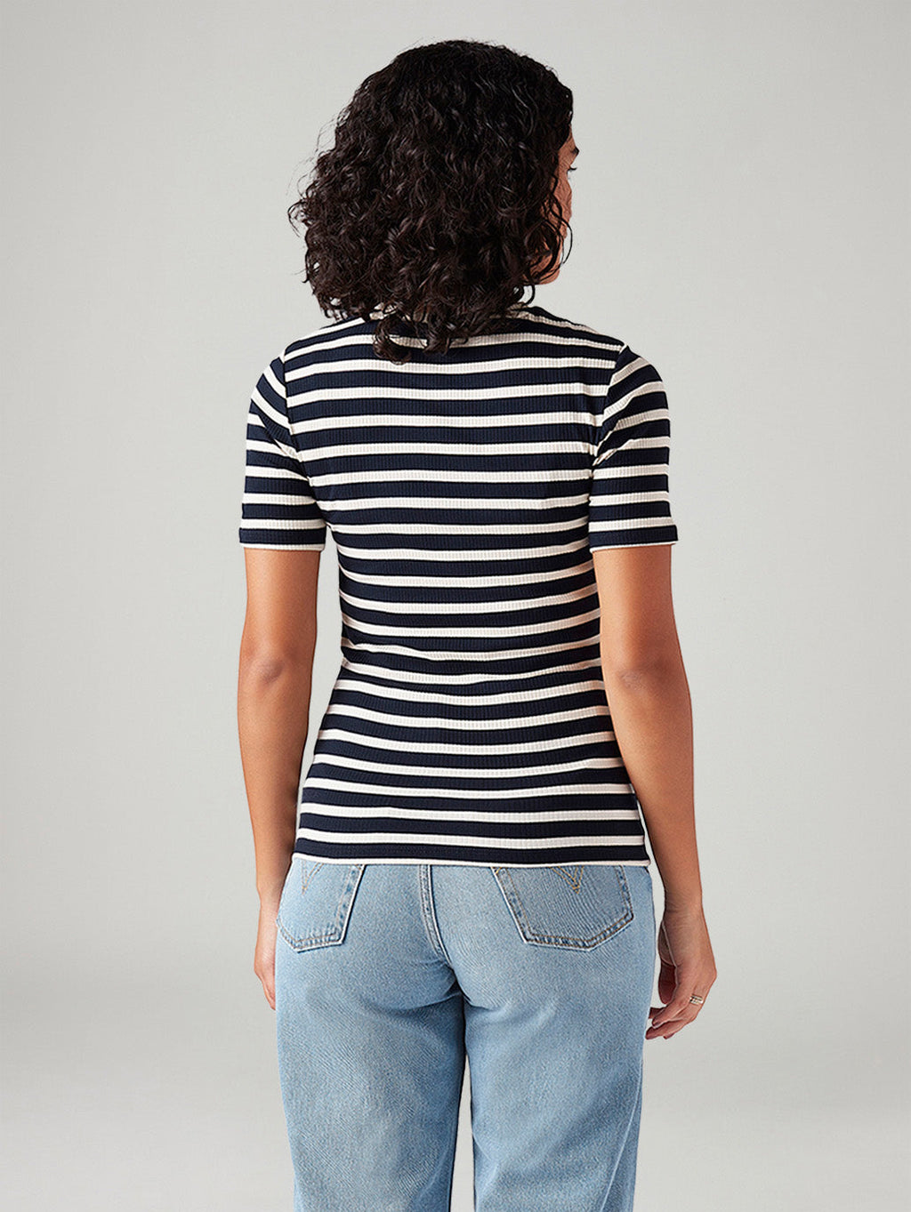 Women's Striped Slim Fit T-Shirt