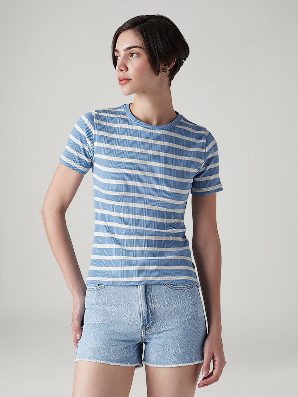 Women's Striped Slim Fit T-Shirt
