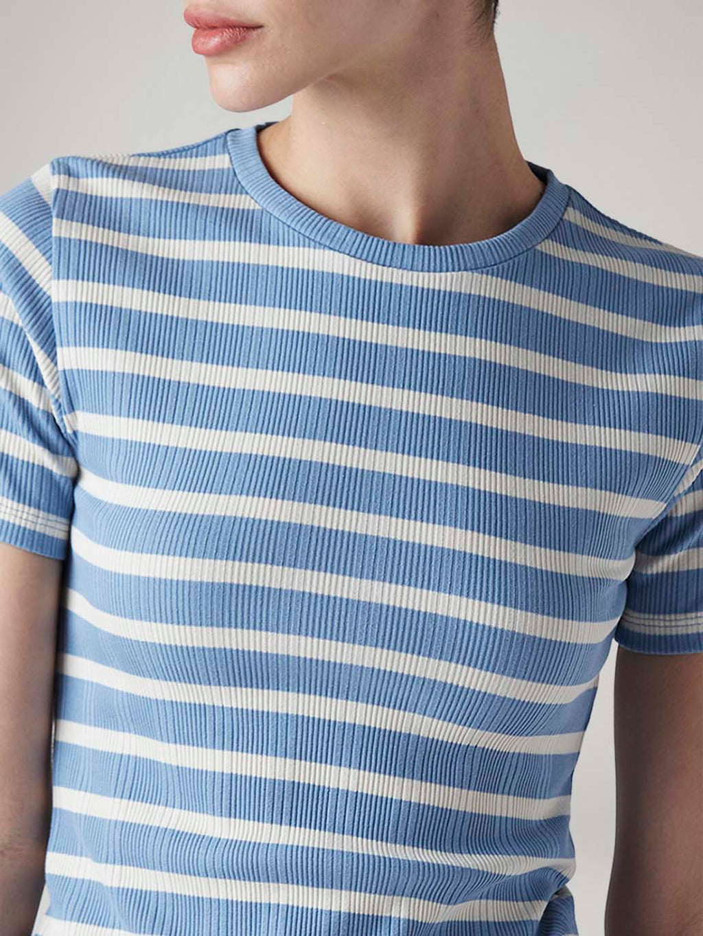 Women's Striped Slim Fit T-Shirt