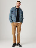 Men's Brown Regular Fit Chinos