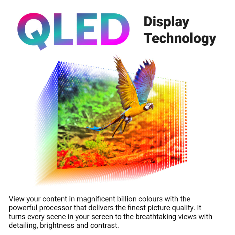 AKAI 127 cm (50 Inch) Bezel-Less 4K UHD Smart QLED Google TV, AL50GQU-SFWS Seal Packed Brand New with 1+1 year warranty