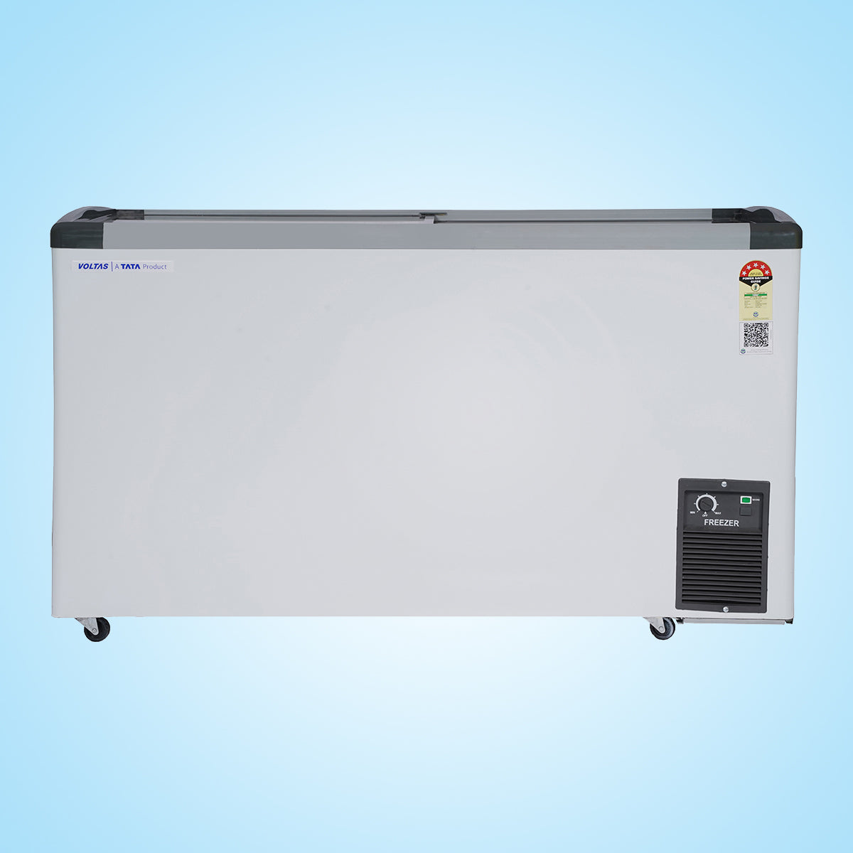 Voltas Flat Glass Top Freezers -  326 Liters, 5 Star