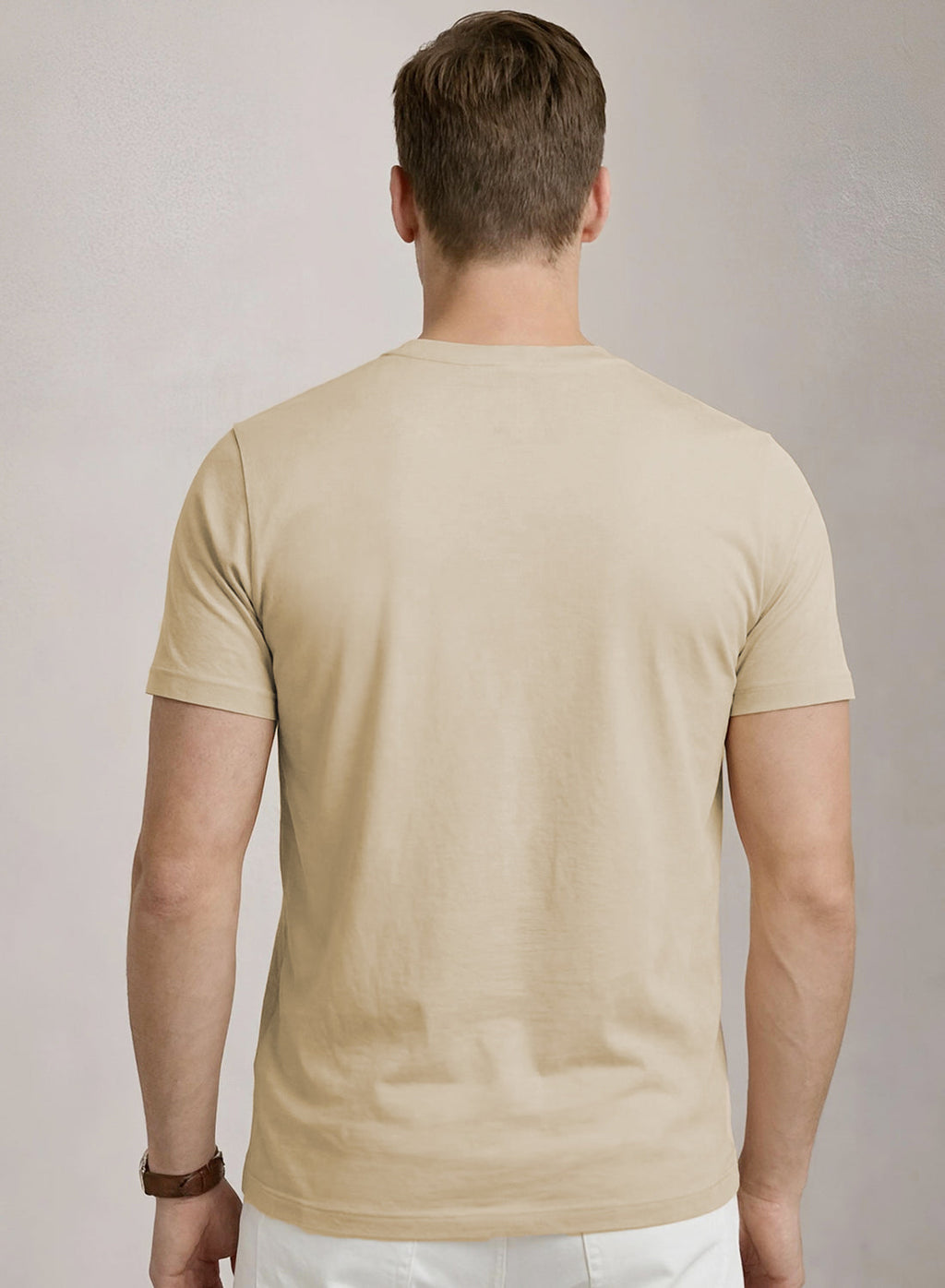 Men Badminton Printed T-Shirt