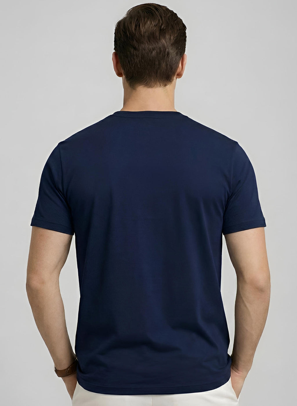 Men Badminton Printed T-Shirt