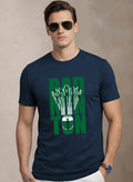 Men Badminton Printed T-Shirt