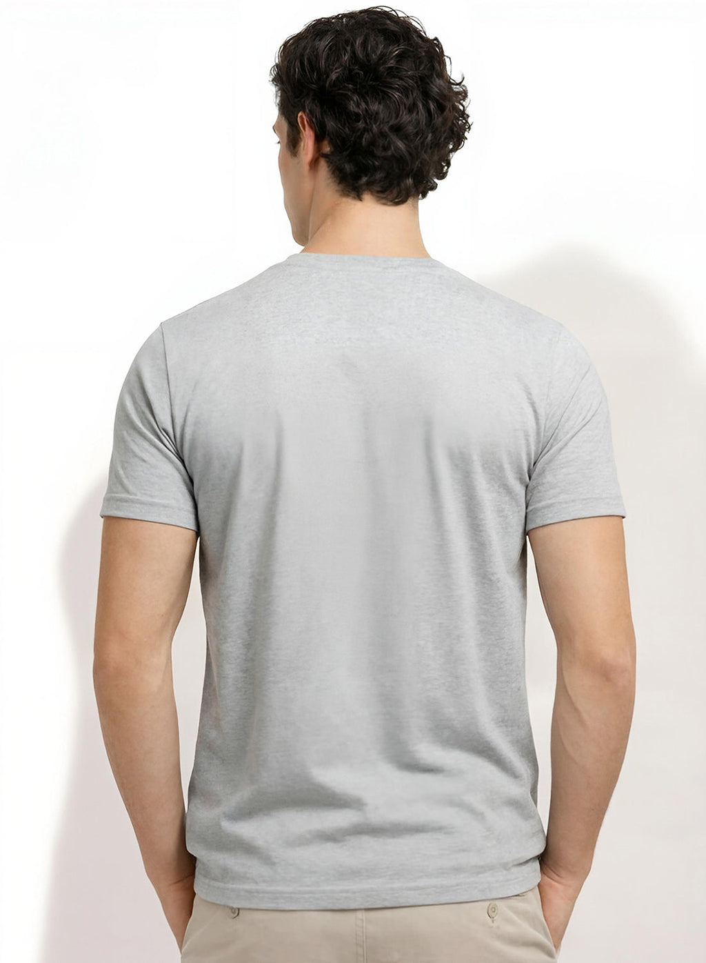 Men Badminton Graphic T-Shirt