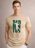Men Badminton Tshirt