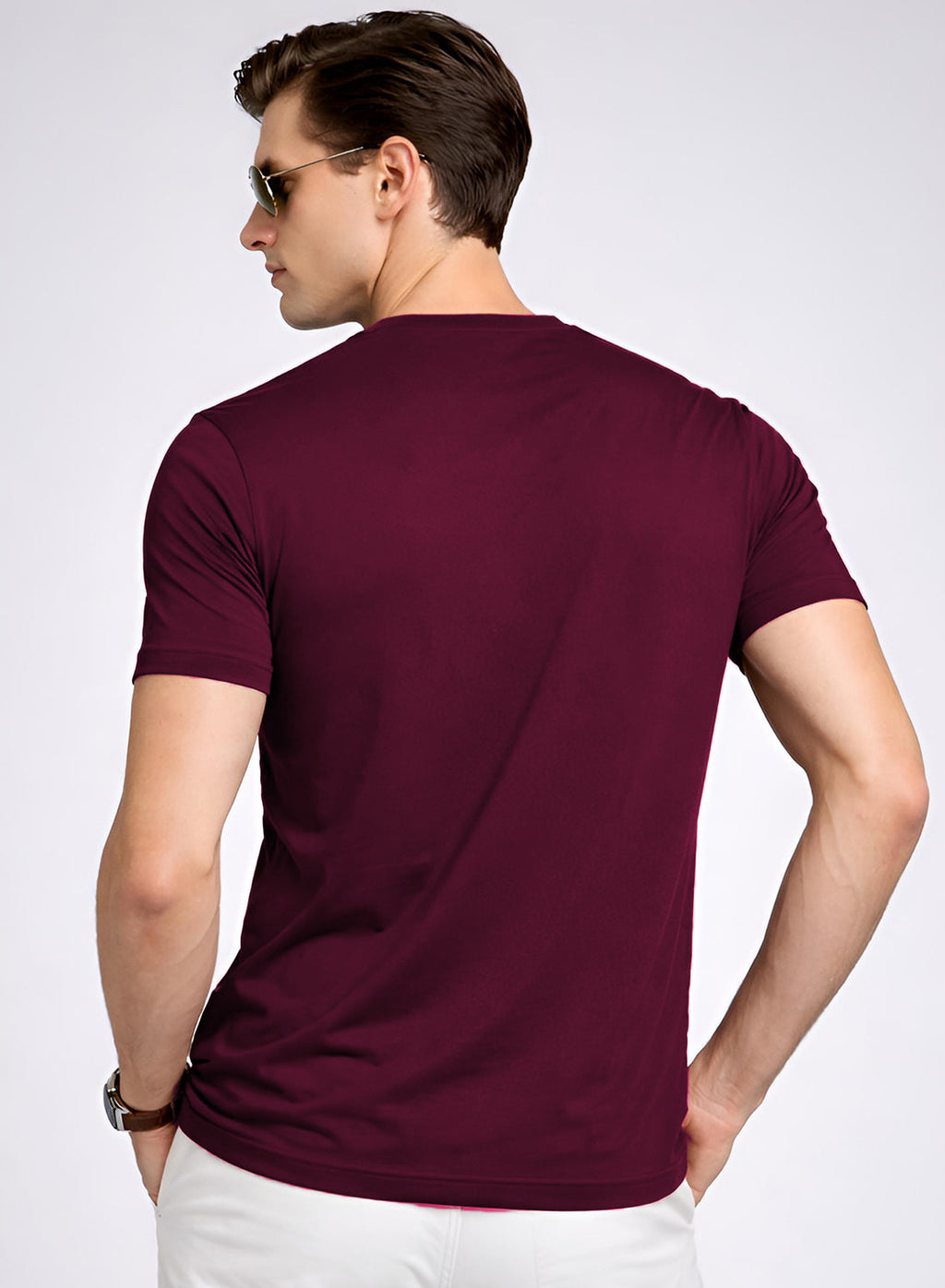 Men Badminton Tshirt