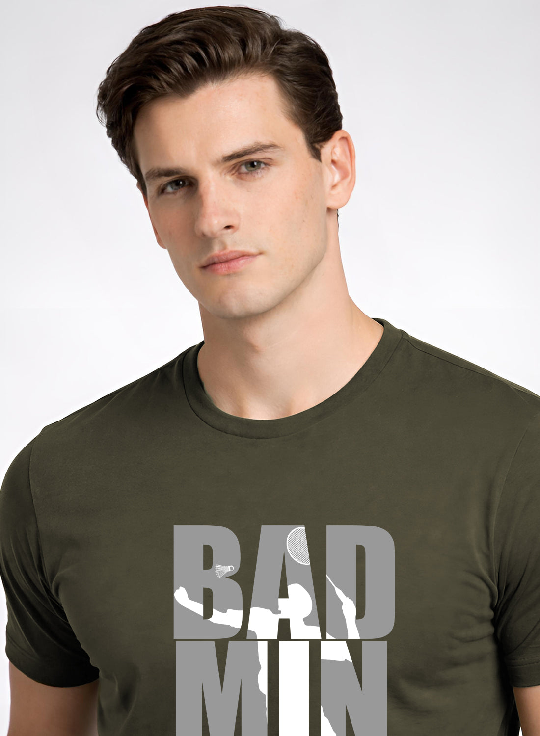 Men Badminton Tshirt