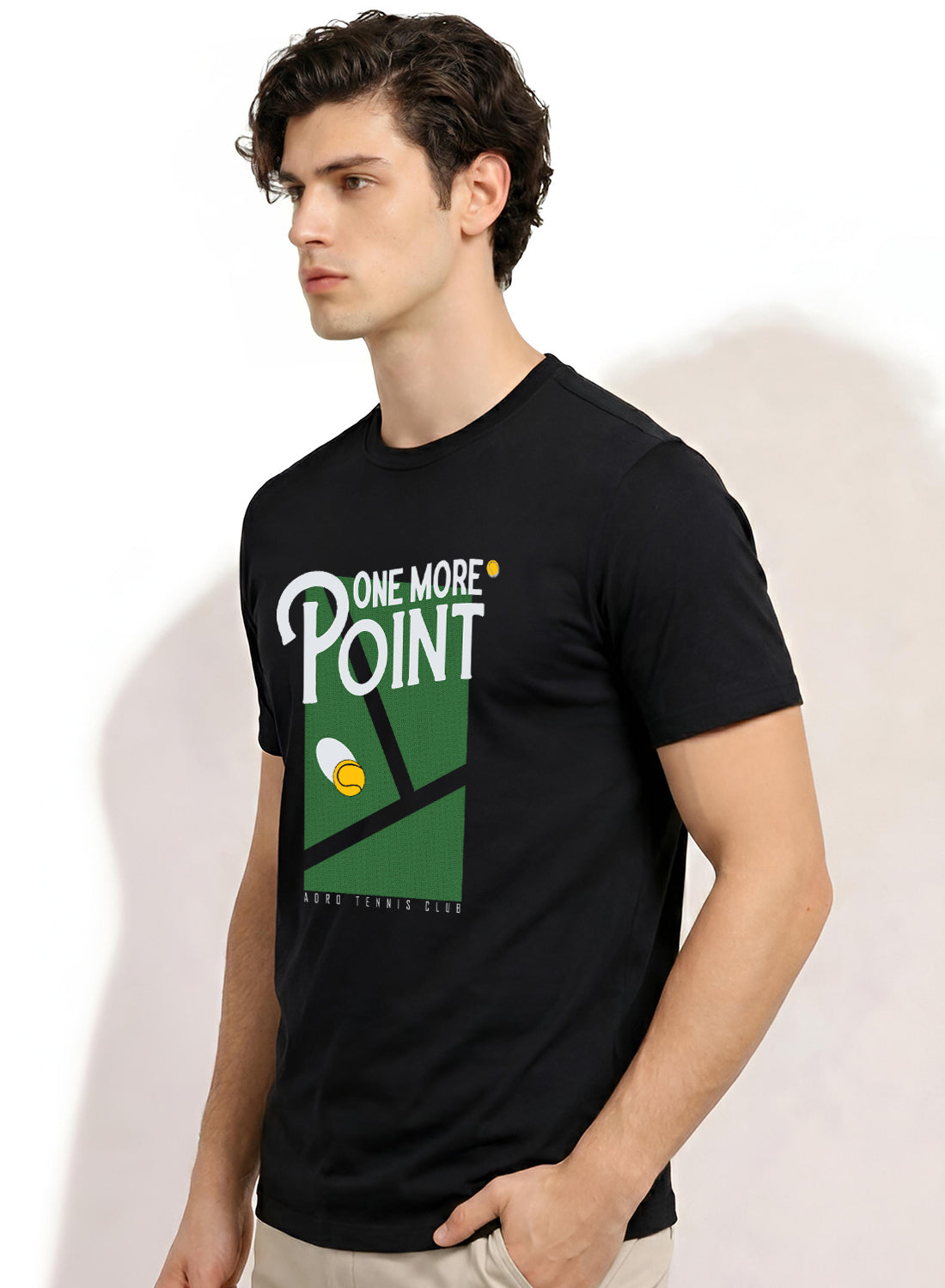 Men Tennis Printed T-Shirt