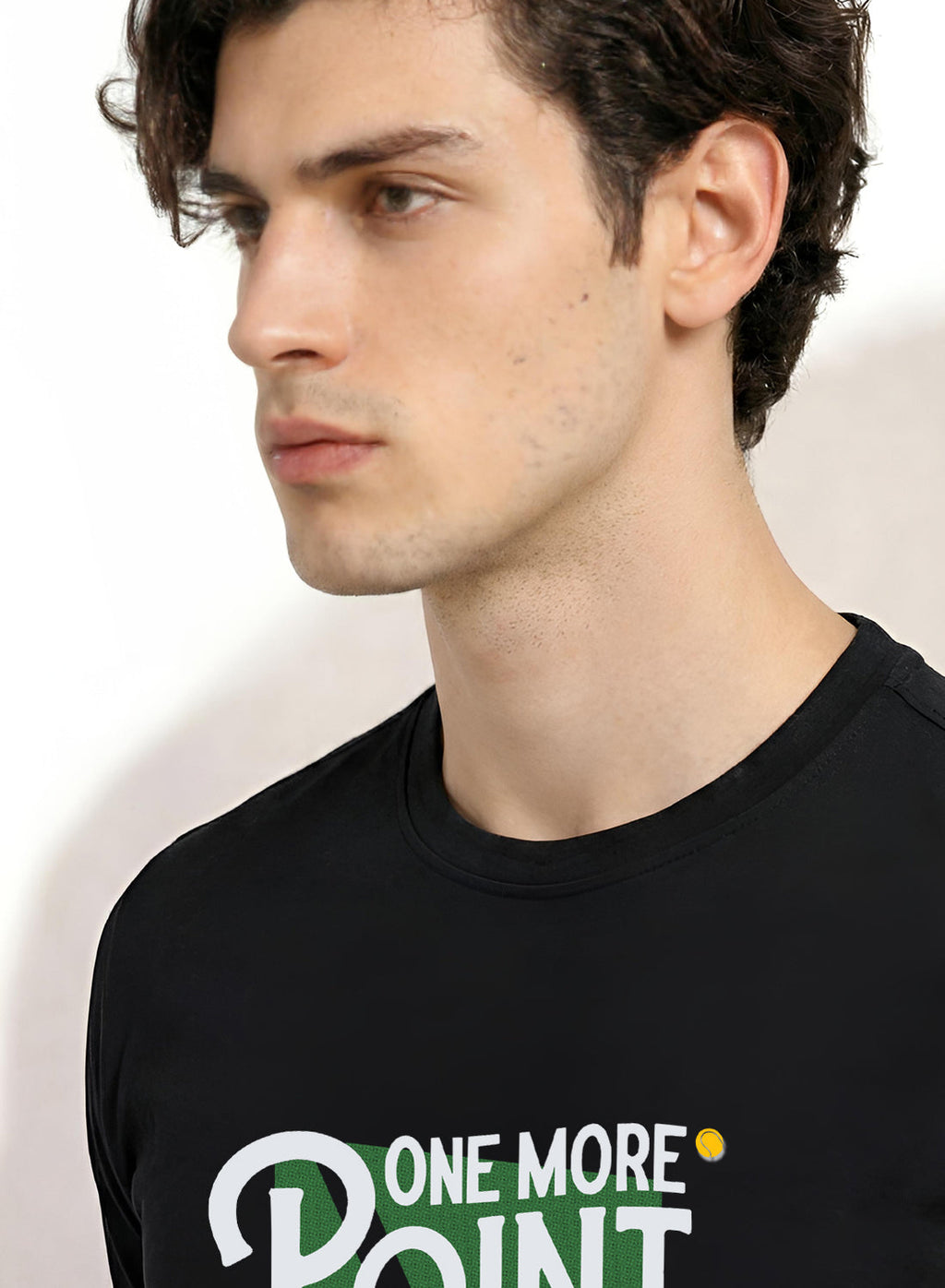 Men Tennis Printed T-Shirt