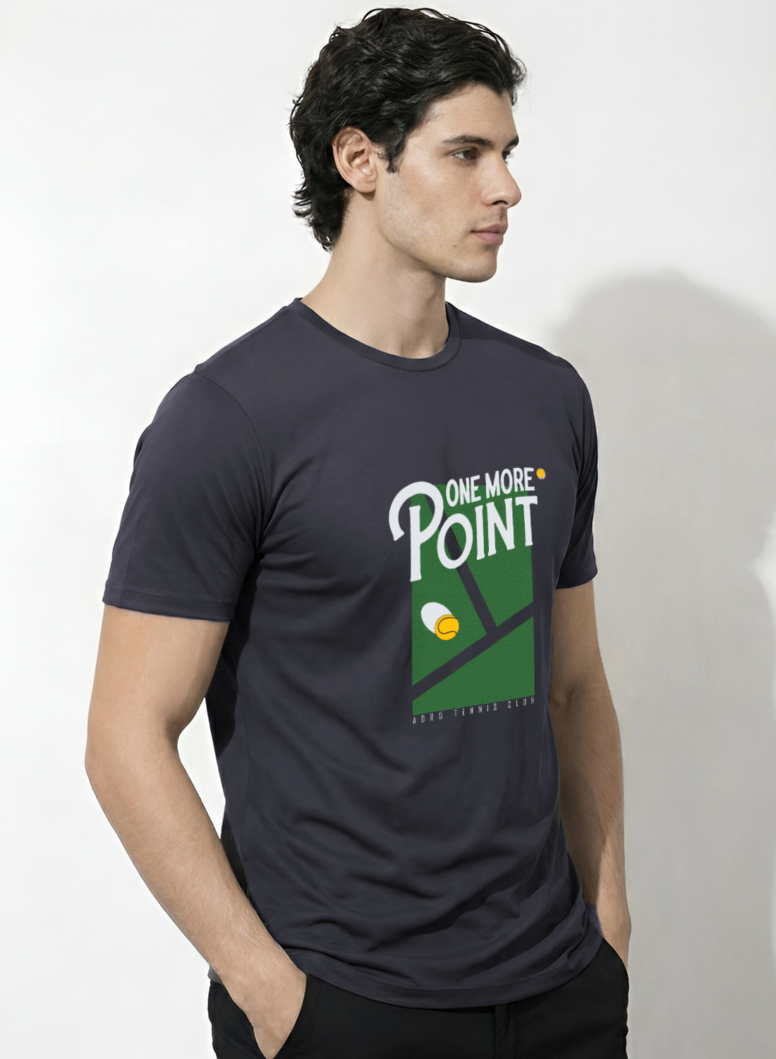 Men Tennis Printed T-Shirt