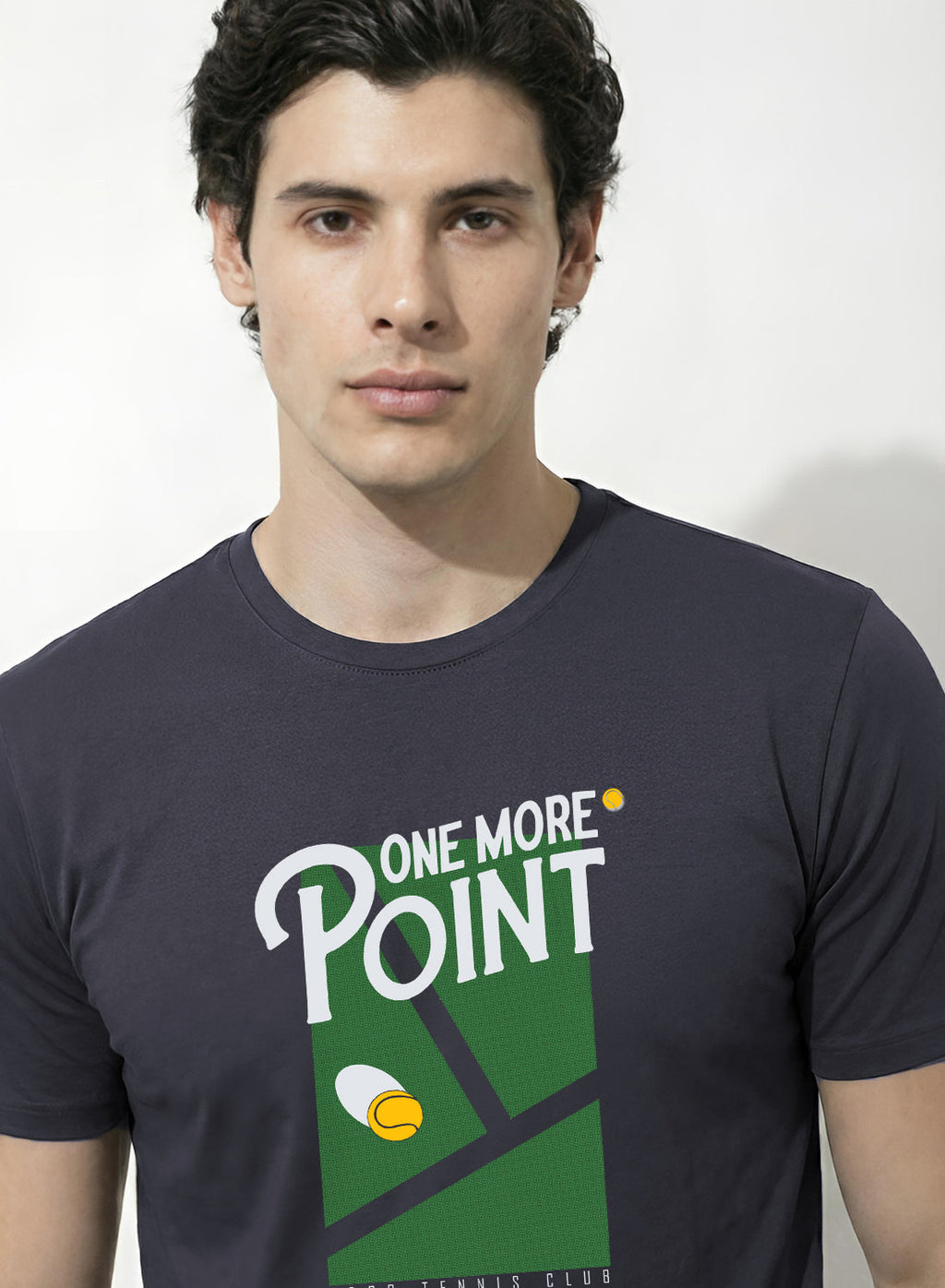 Men Tennis Printed T-Shirt