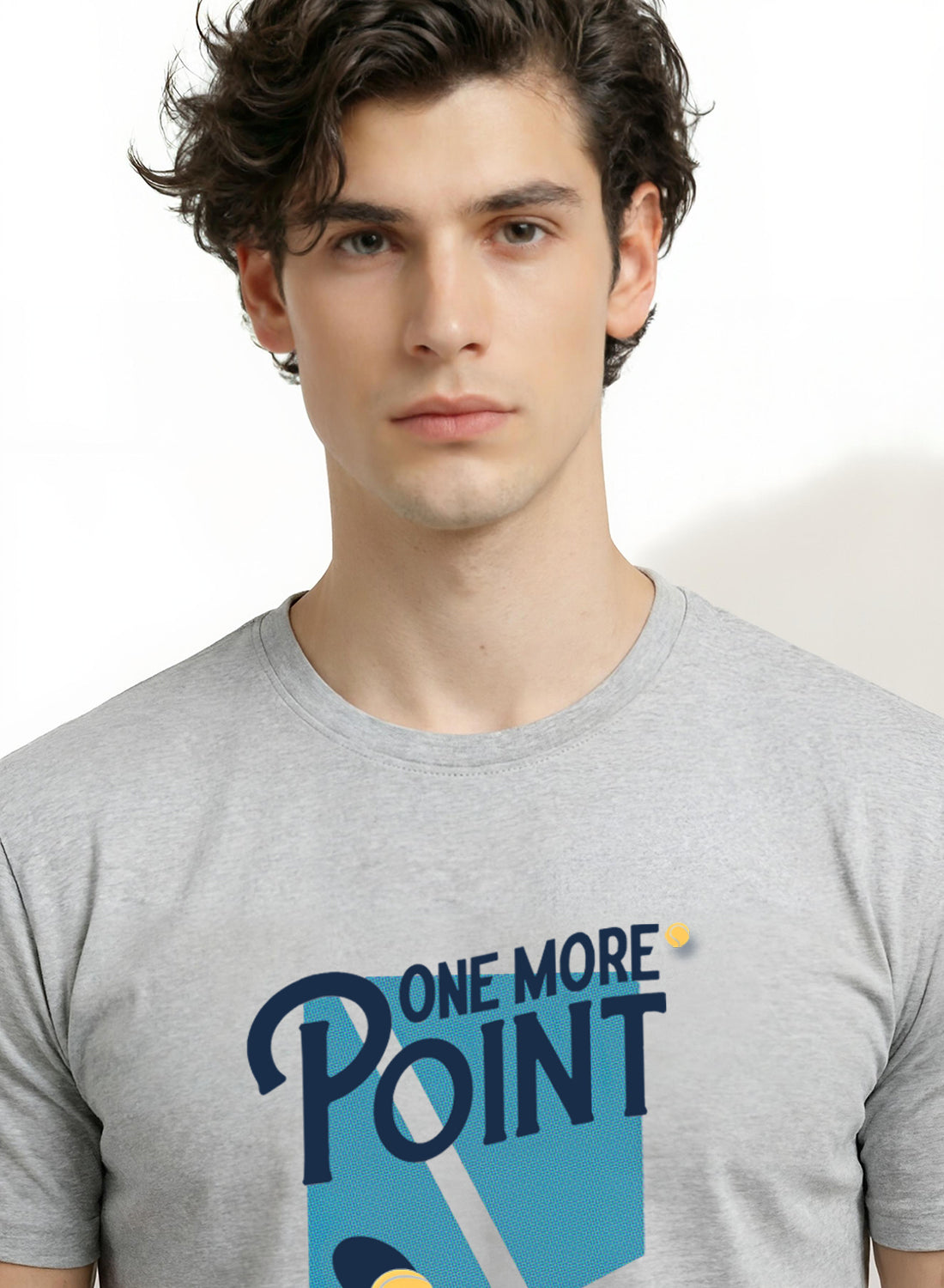 Men Tennis Printed T-Shirt