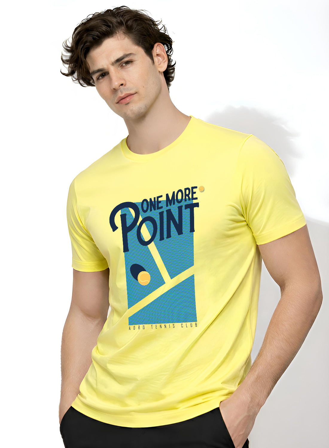Men Tennis Printed T-Shirt