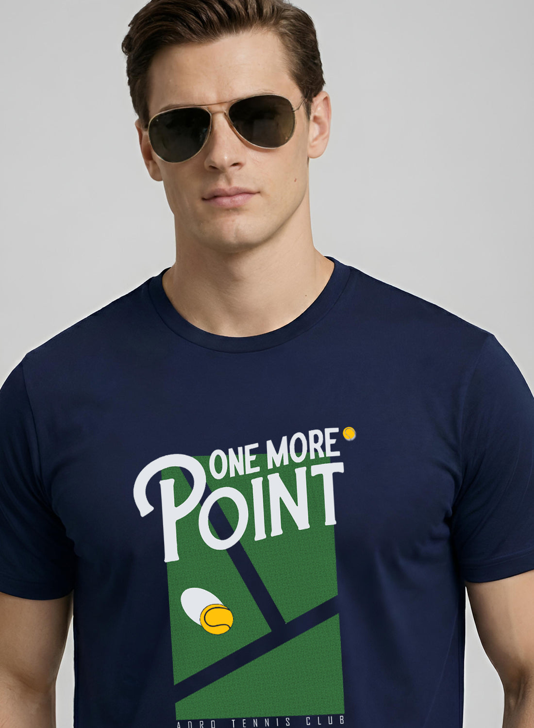 Men Tennis Printed T-Shirt