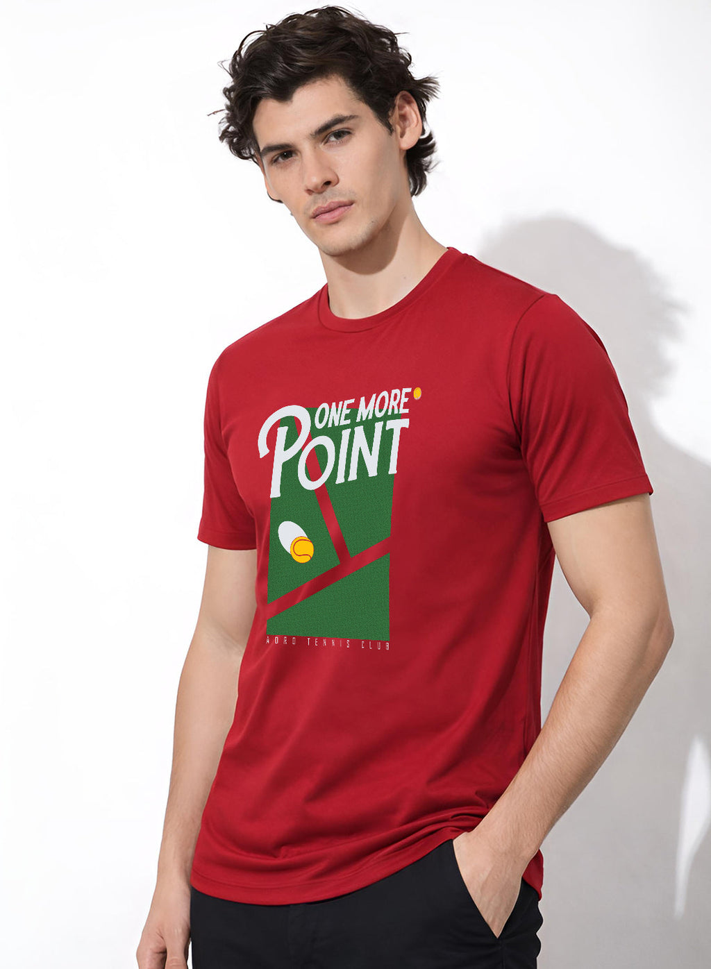 Men Tennis Printed T-Shirt
