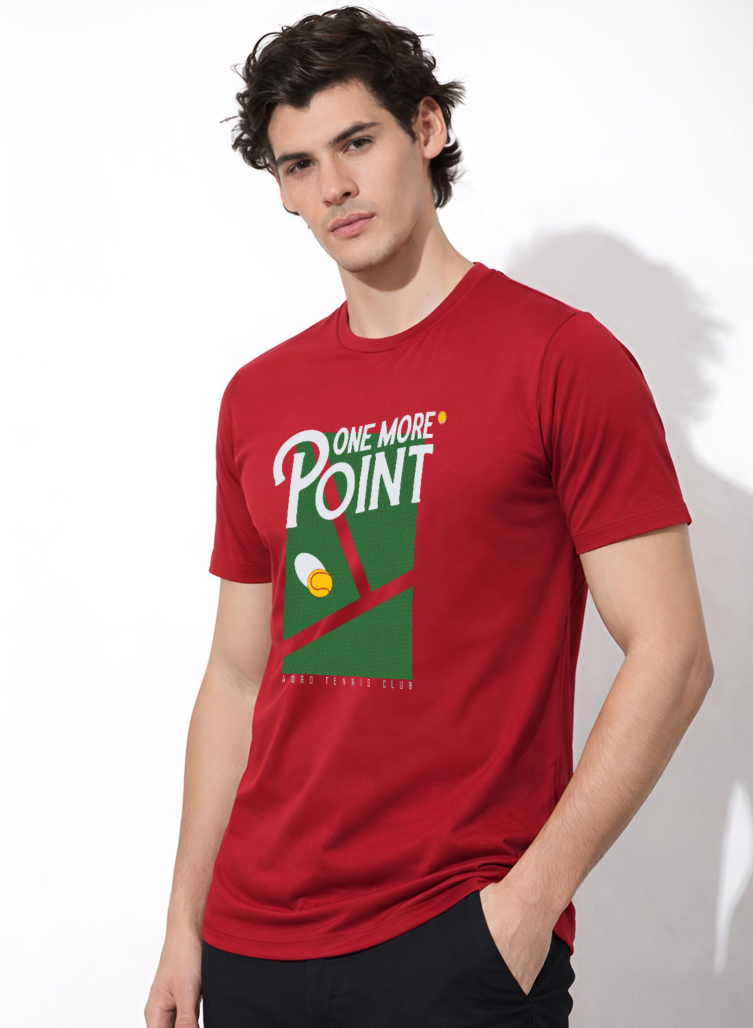 Men Tennis Printed T-Shirt